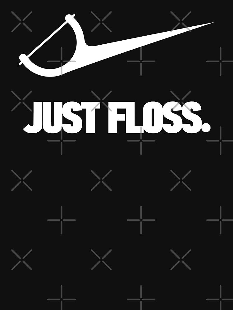 Just Floss Funny Dentist Dental by norwoodcarney