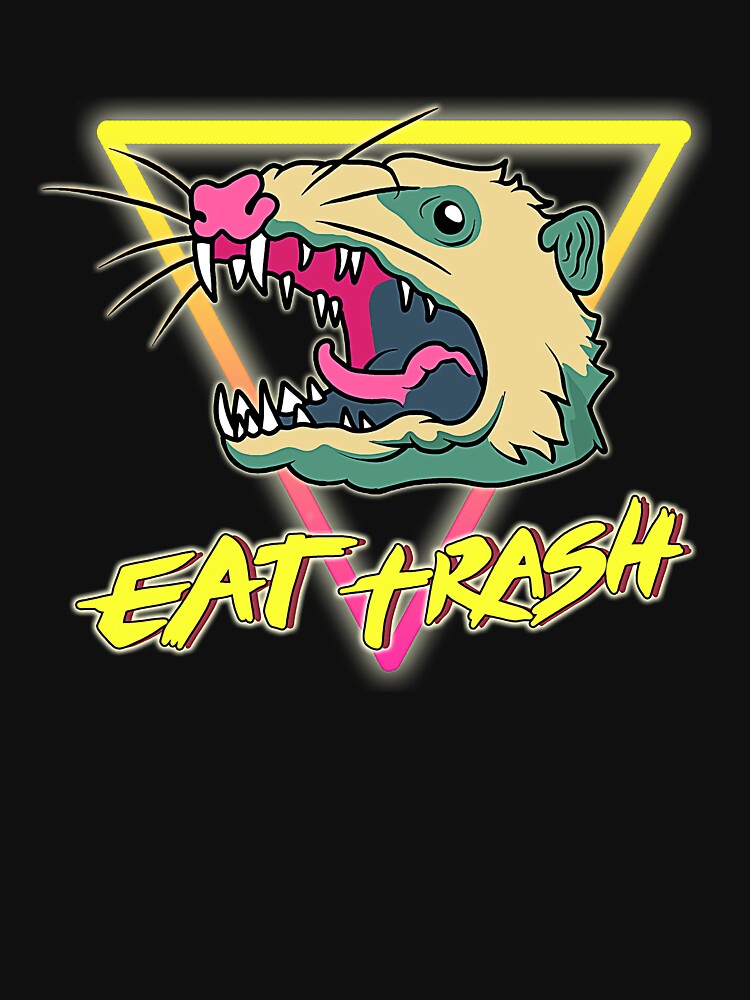 Possum Eat Trash by haelmcDona