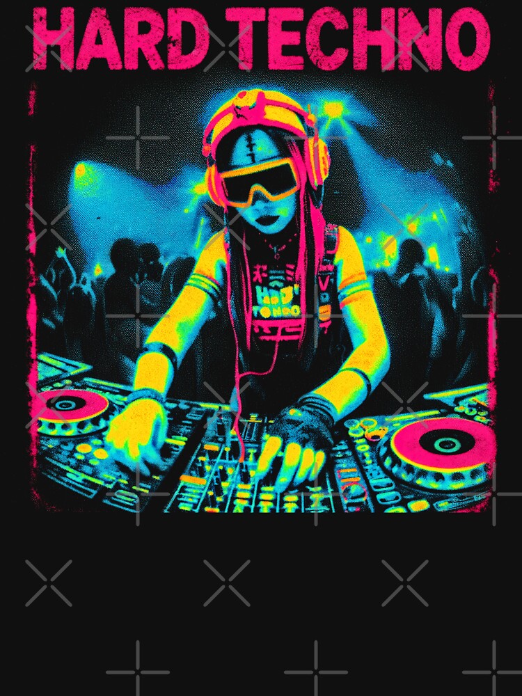 Hard Techno DJ - Underground Music Lover by Urban-Alien