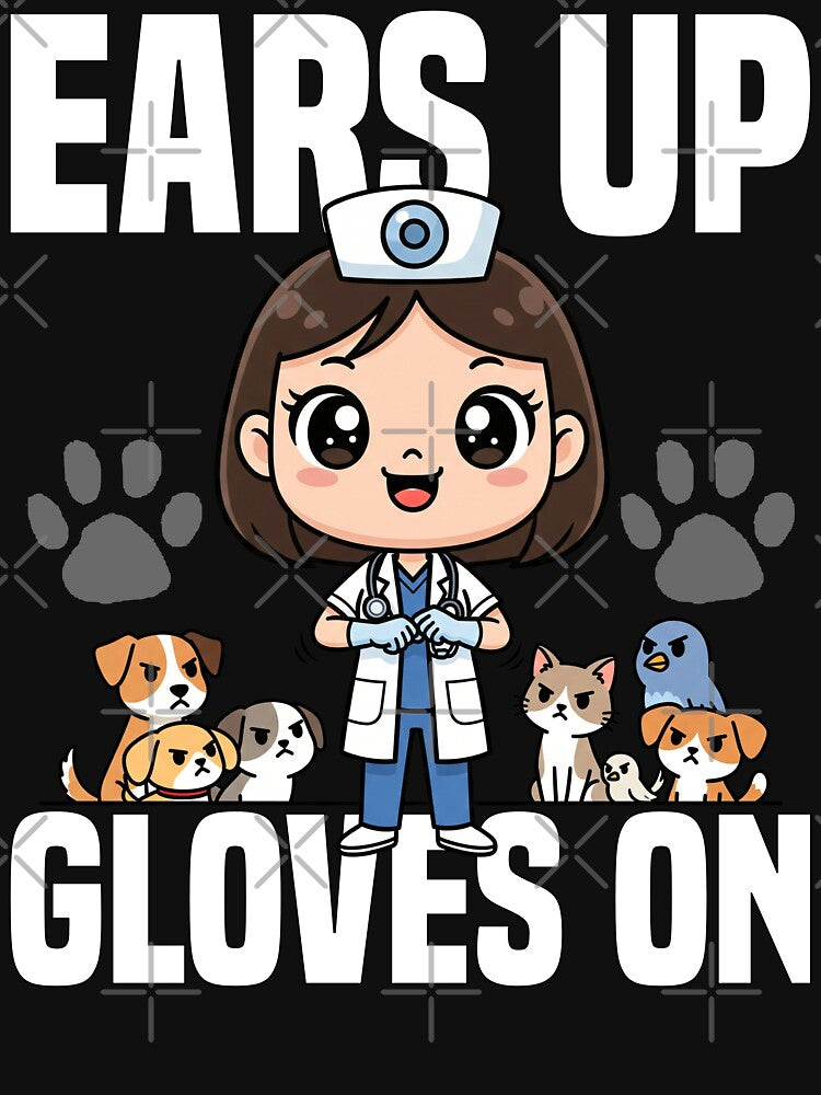 EARS UP, GLOVES ON - VET GIFT by KEF Custom