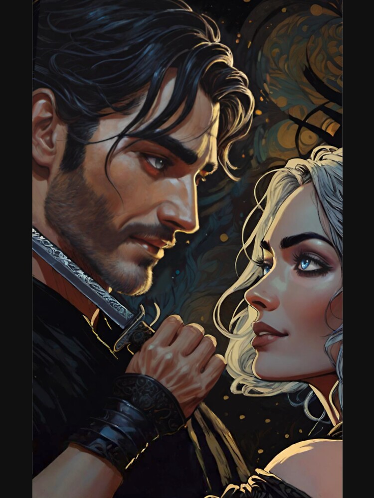 Dark Romantic Fantasy Couple – Paedyn & Kai Inspired by DudasAmiles
