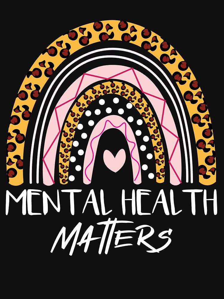 Mental Health Matters Bohemian Rainbow Mental Health Gear by DynamicDesign