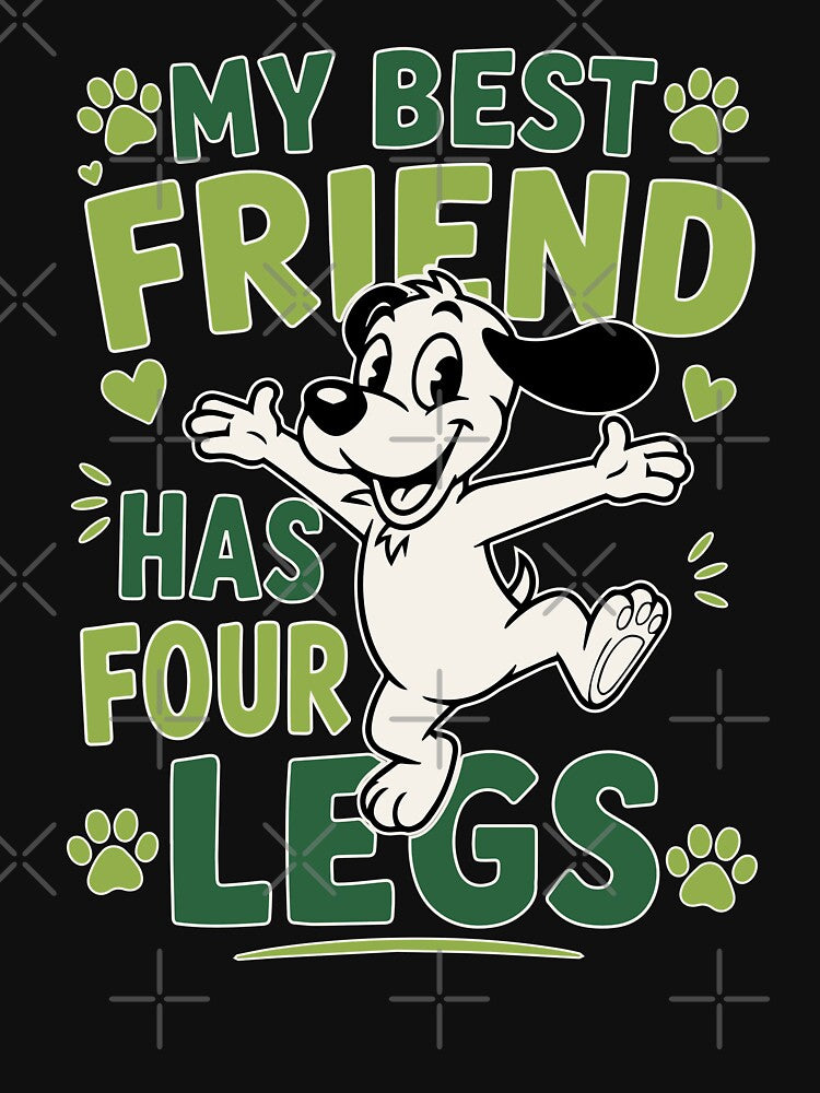 My Best Friend Has Four Legs Vet Tech Groomer by Design-wallet