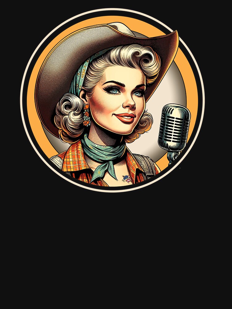 VINTAGE 50s SINGING COWGIRL, COUNTRY WESTERN MUSIC, OLD WEST by classic car craze