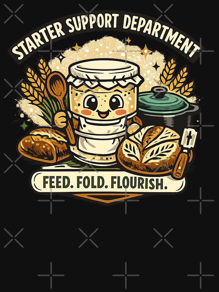 Starter Support Department | Funny Sourdough Baking Club by Concrete Coffee Studio