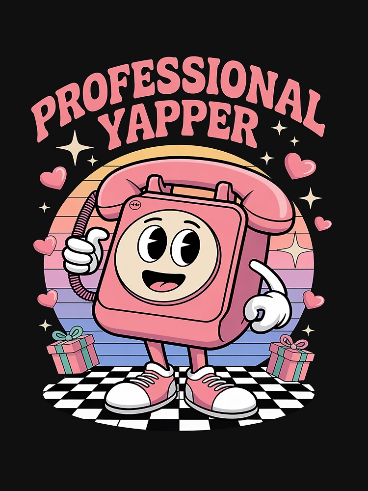 Speech Language Pathologist Retro Slp Professional Yapper by tkhrbika