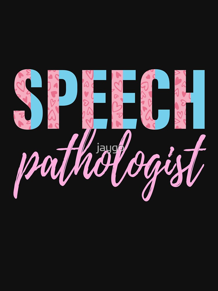 Speech Pathologist SLP Speech Therapist by jaygo