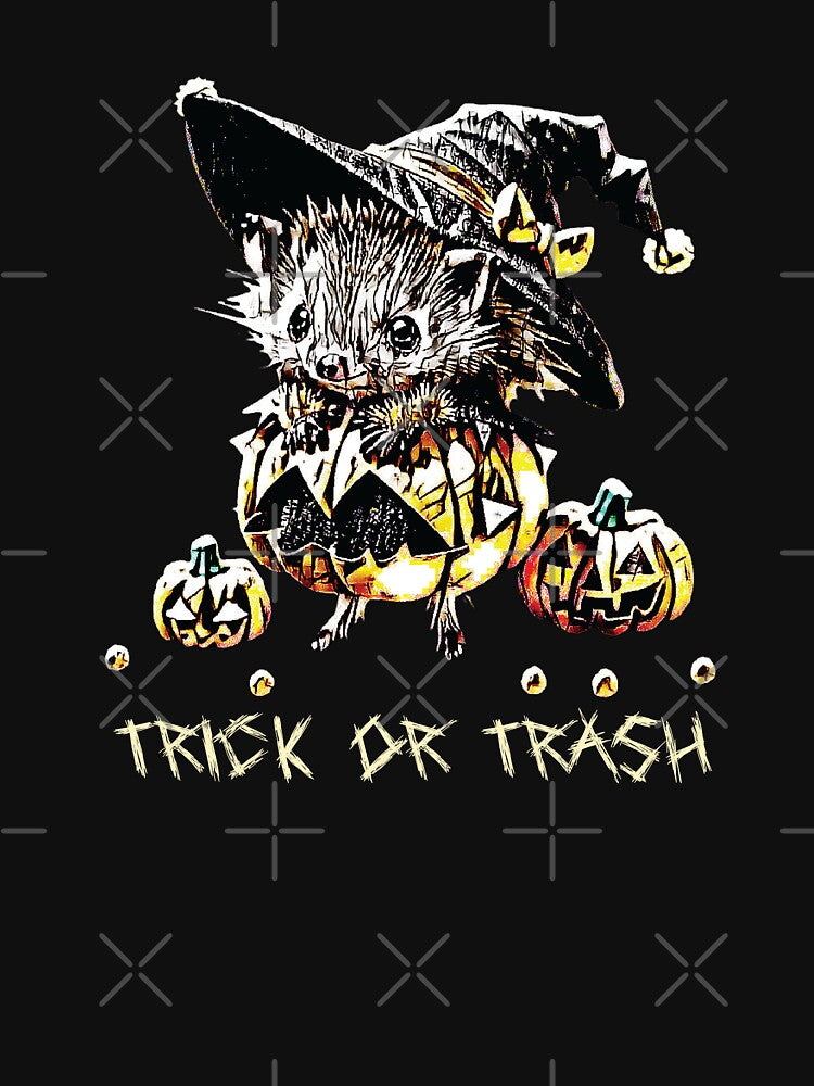Trick or Trash - Cute Possum In Trash by Scaryzz
