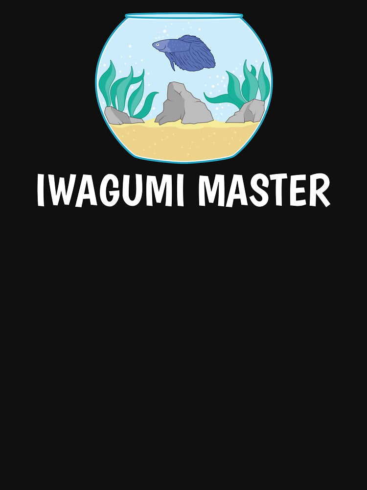 Iwagumi Master Fishkeeper Gift Funny Aquascaping print by jakehughes2015
