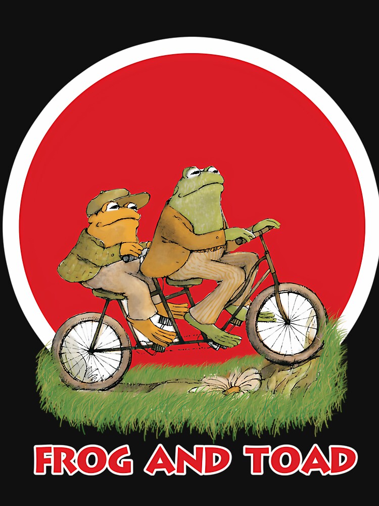 frog and toad on the bike in Red Circle by ChosenOnesDen