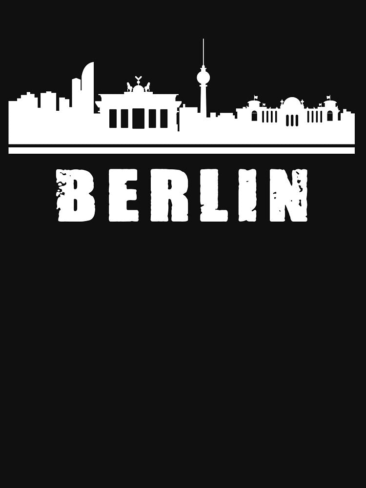Berlin Skyline Germany Souvenir Berlin Gift Berlin by Lenny Stahl