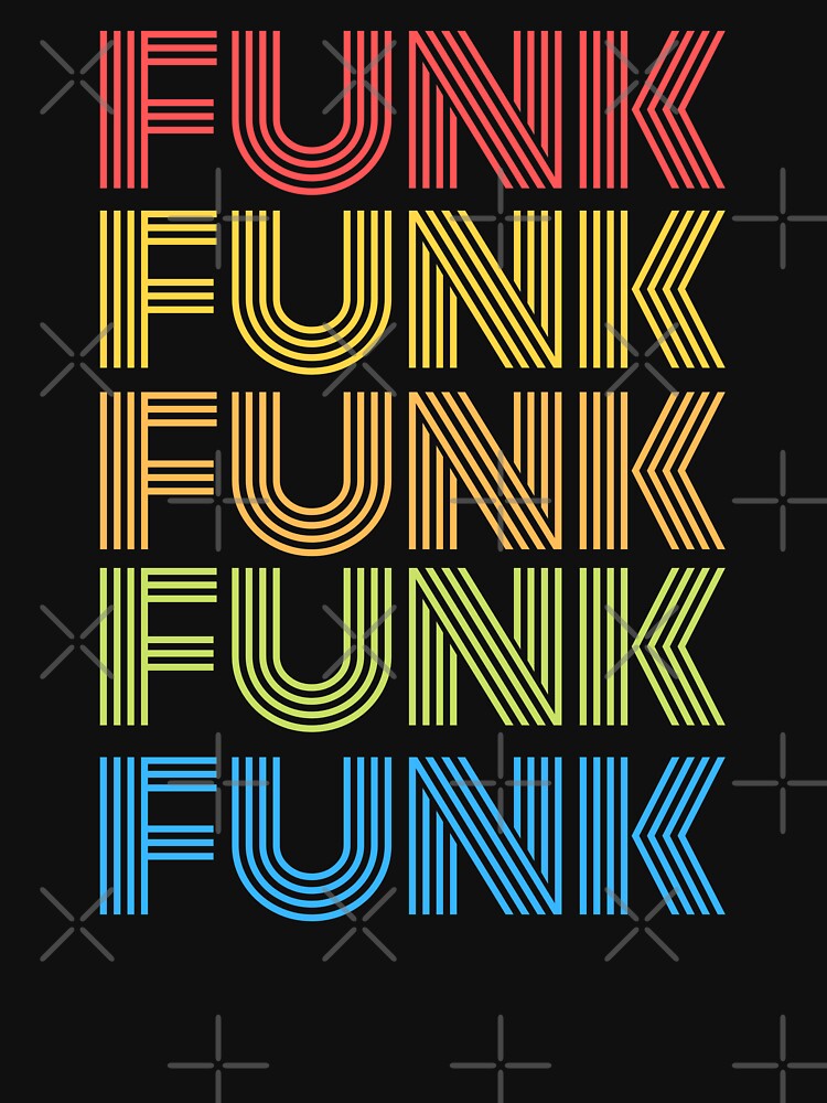 Funk 70s 80s Disco Style Lettering by weirdrelatives