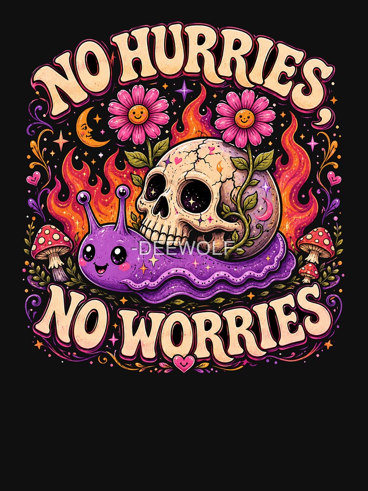 No Hurries No Worries Snail by -DEEWOLF-