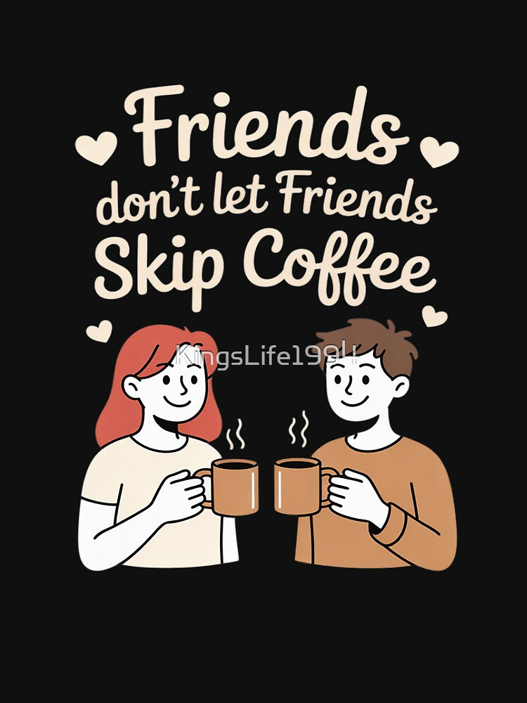 Friends Don't Let Friends Skip Coffee by KingsLife1994