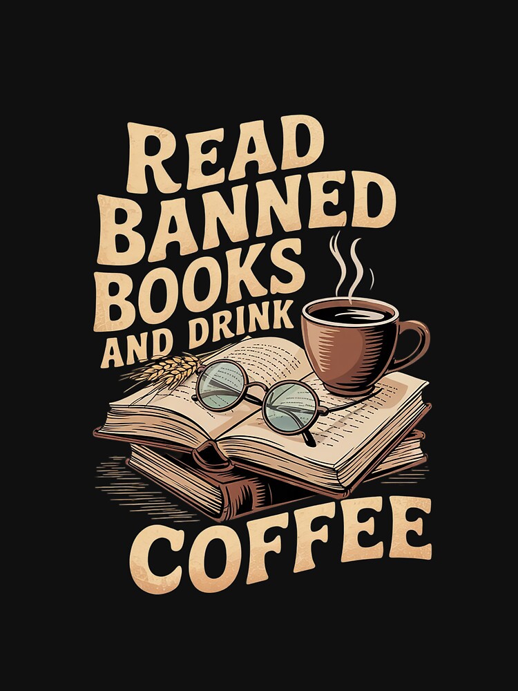 Reading Banned Books Coffee by CombatTask