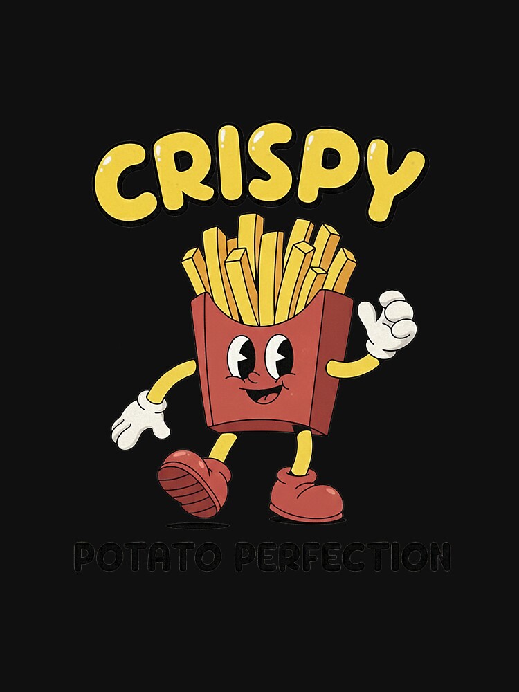 Crispy Fries Cartoon Character by HoopeStylee