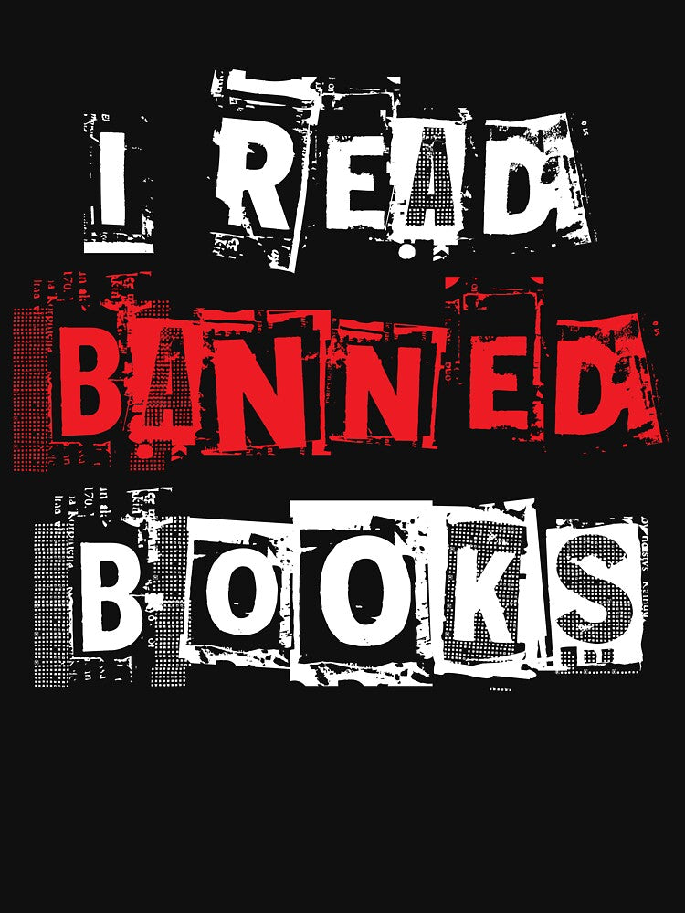 I Read Banned Books Reader Banned Books Gear by DynamicDesign