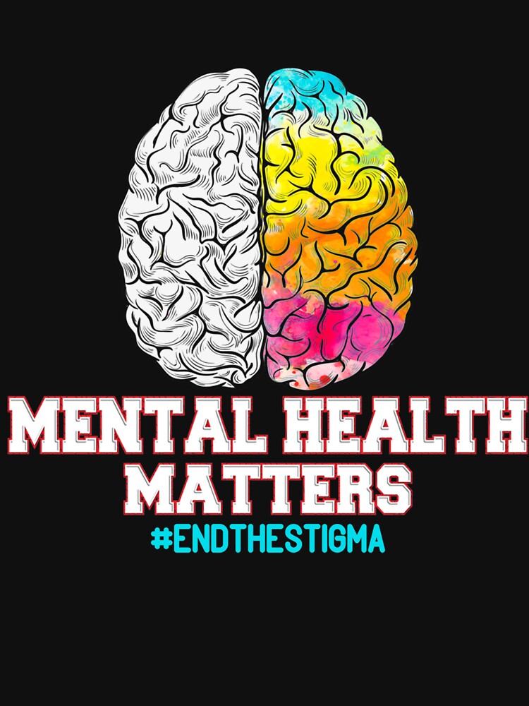 Mental Health Matters End The Stigma Love Awareness by Sashakis