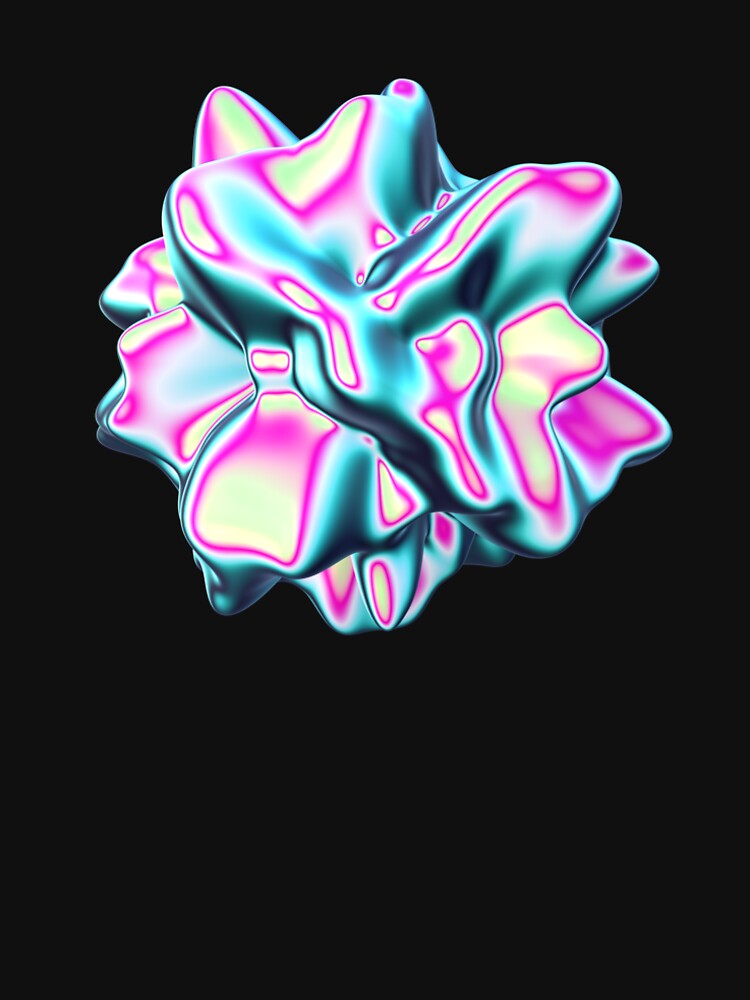 Psychedelic Abstract Blob by Victoria Billings