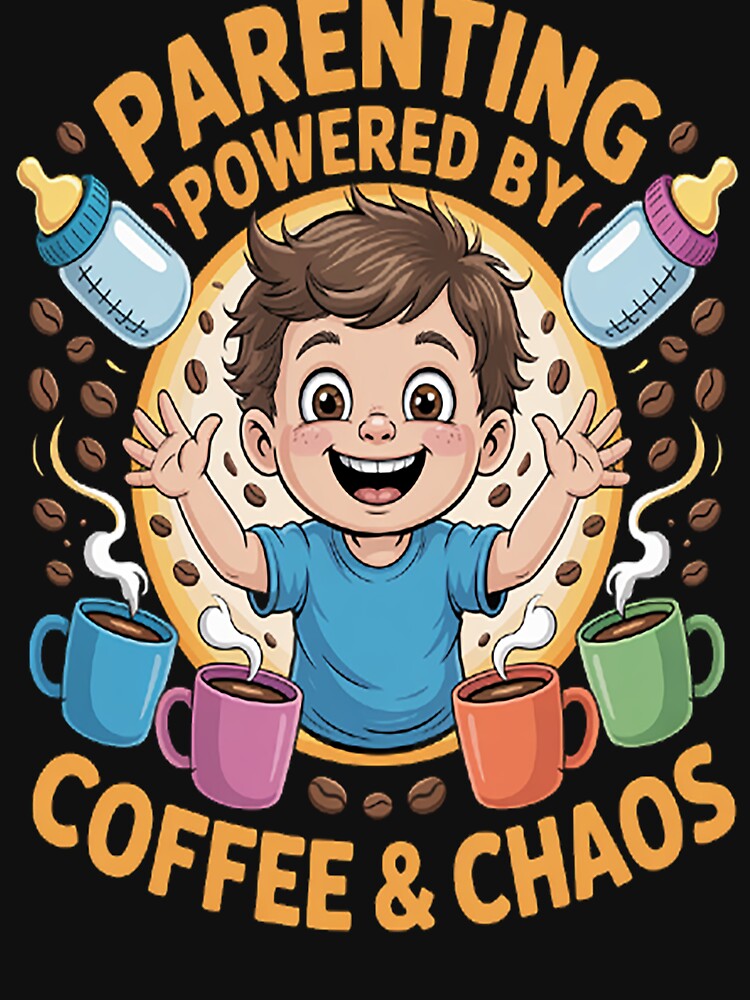 Parenting Powered by Coffee and Chaos by CottonCandyPrin