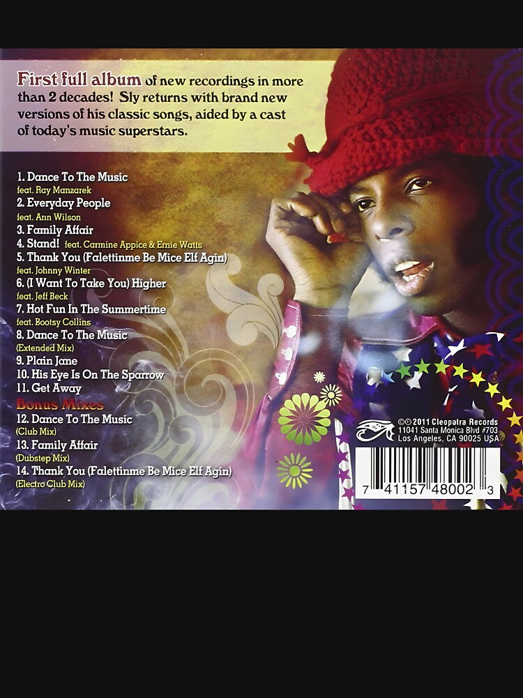 Sly Stone – Retro Funk Legend Album Art by MichaelLovell92