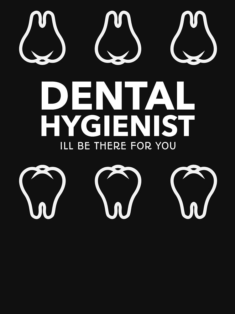 Dental Hygienist Ill Be There Teeth Decals by jacks-tees