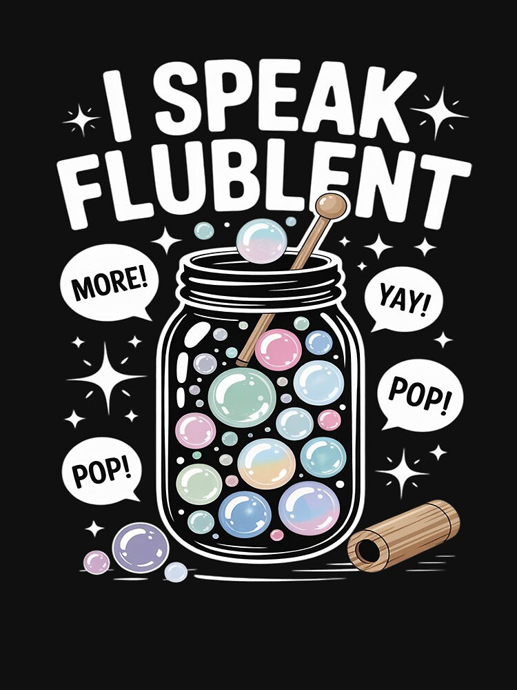 Speech Language Pathologist Speak Fluent Bubble SLP Therapy by JulienAureo