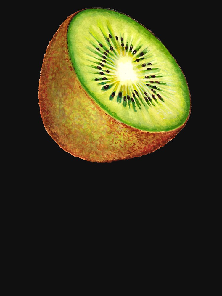 Kiwi Pattern - White by Kelly  Gilleran