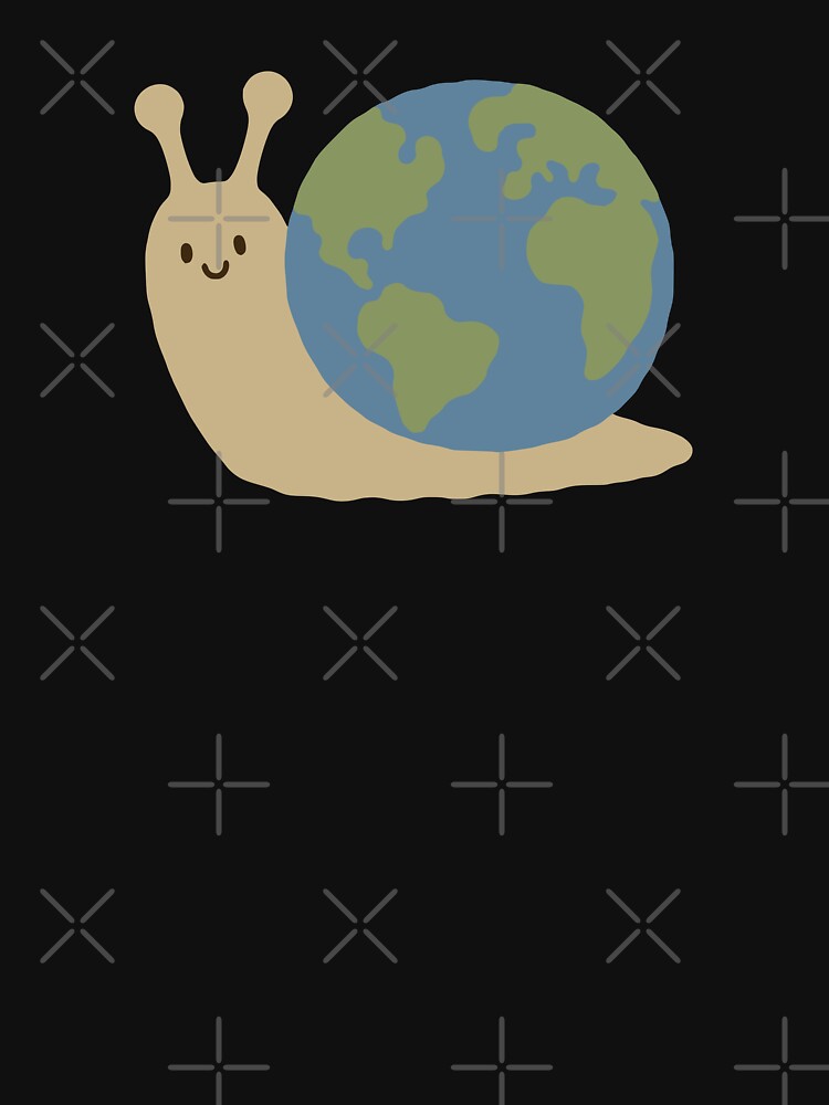 Cute Earth Snail by Doodlywood