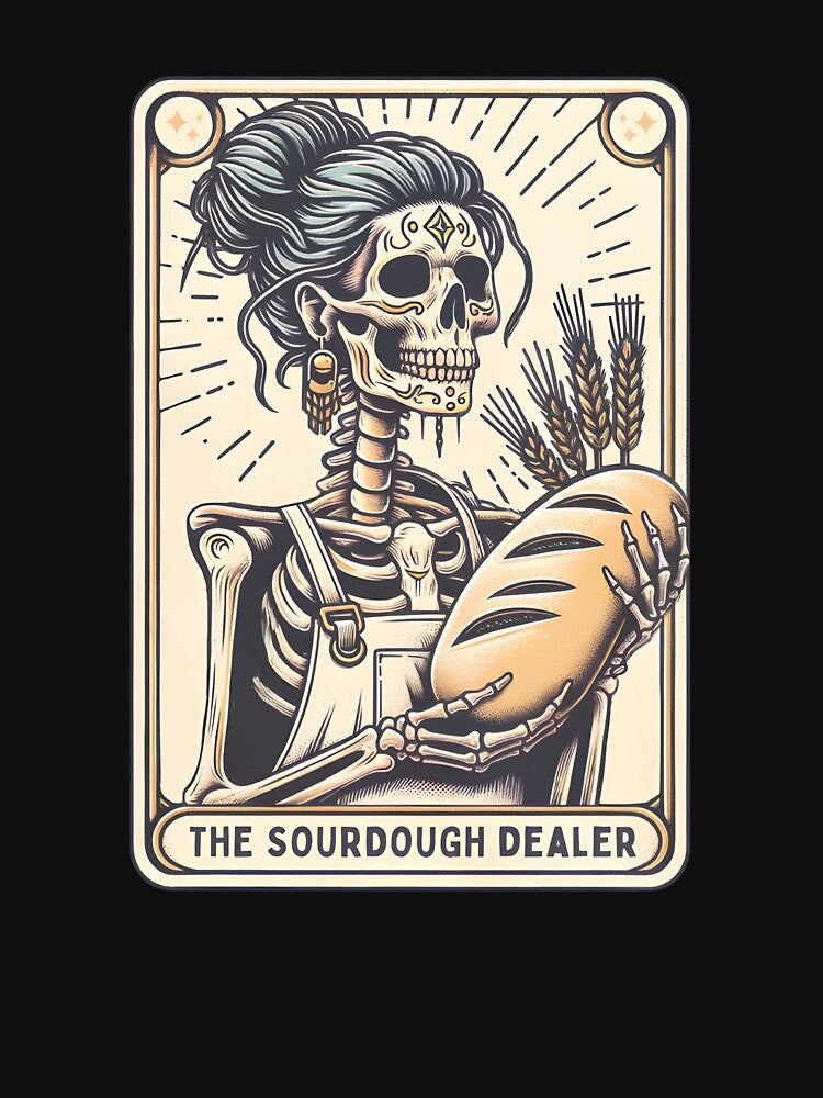 The Sourdough Dealer Tarot Card by kashiart