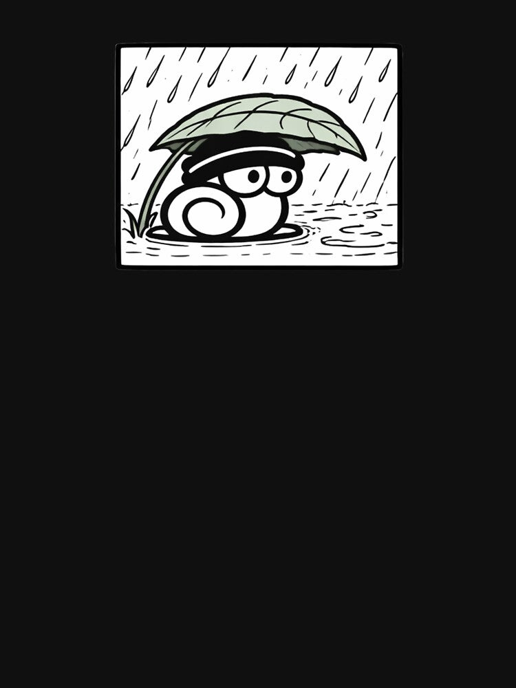 Pluviophile Snail - Cozy Rainy Day Aesthetic by snewen