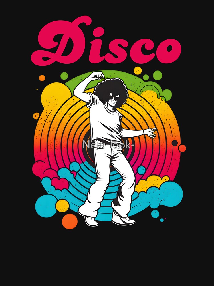 Disco Dancer vintage 70's colorful by New-look-