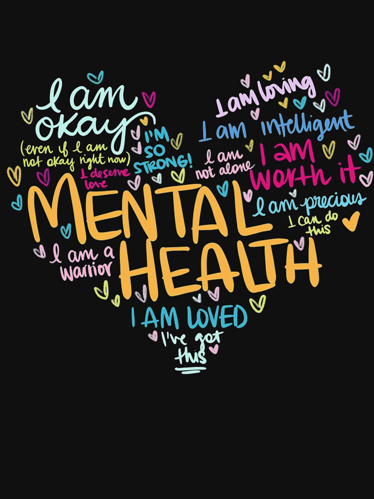 Mental Health Awareness Gifts Depression by Sashakis