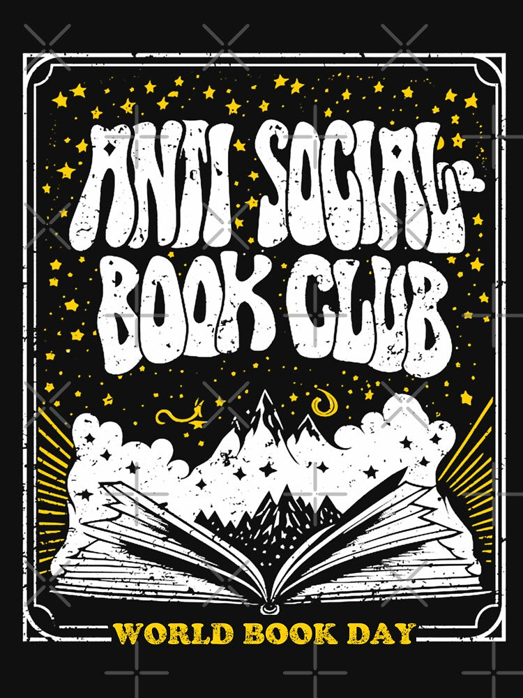 Anti Social Book Club World Book Day by YerrouDesing
