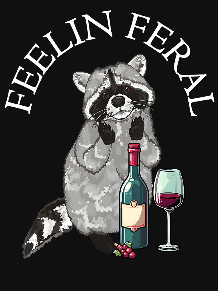 Funny Raccoon Feeling Feral Sarcastic Raccoon Meme by spirorinin