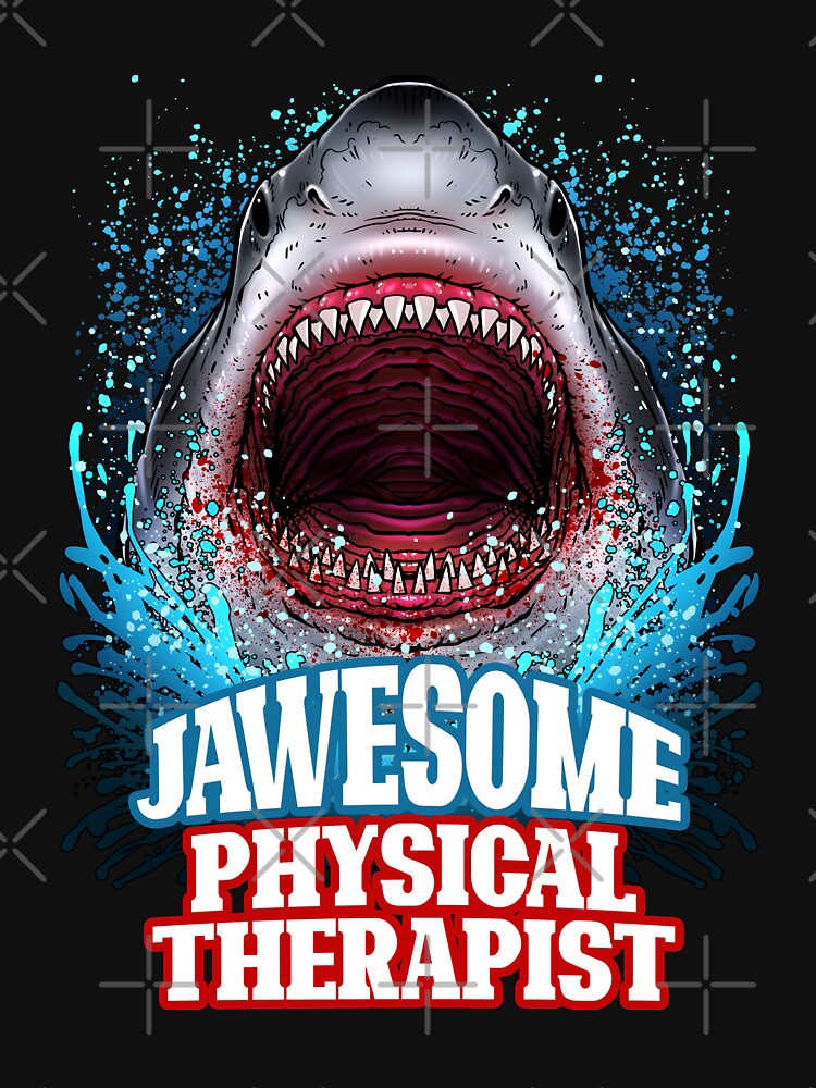 Jawesome Physical Therapist - Great White Shark by Meliafroggy