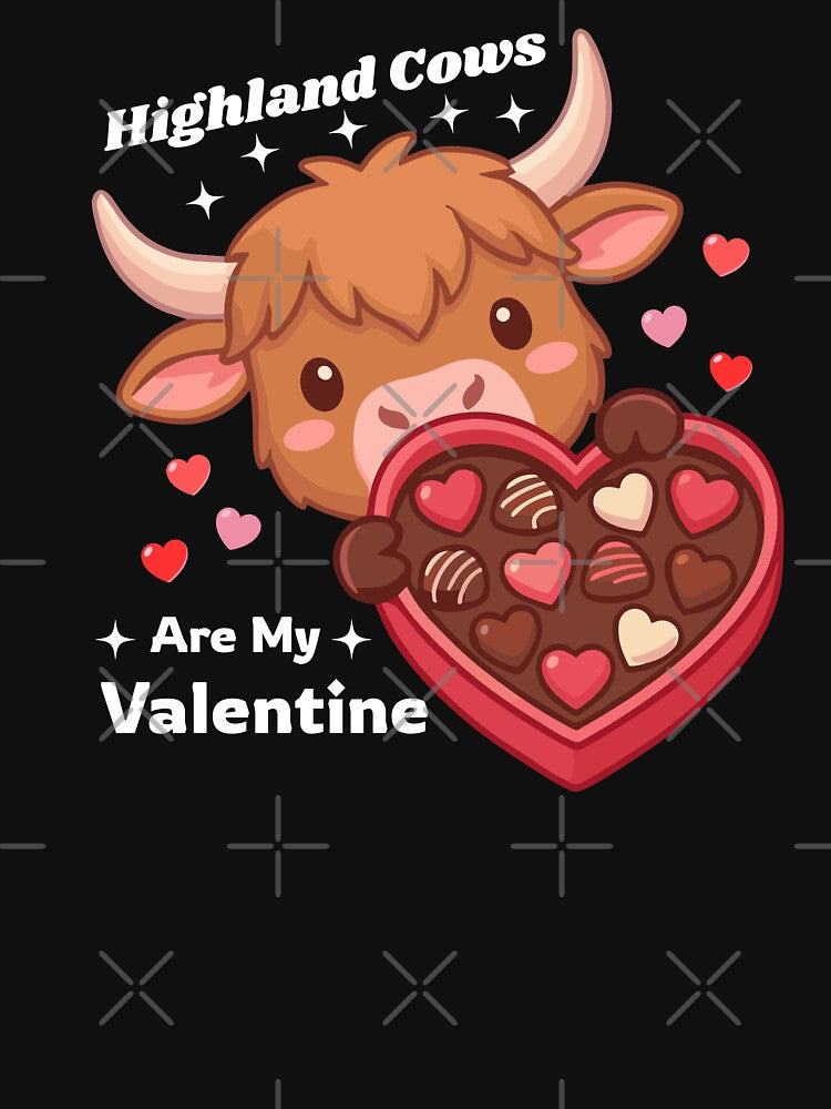 Highland Cows Are My Valentine by JRice66