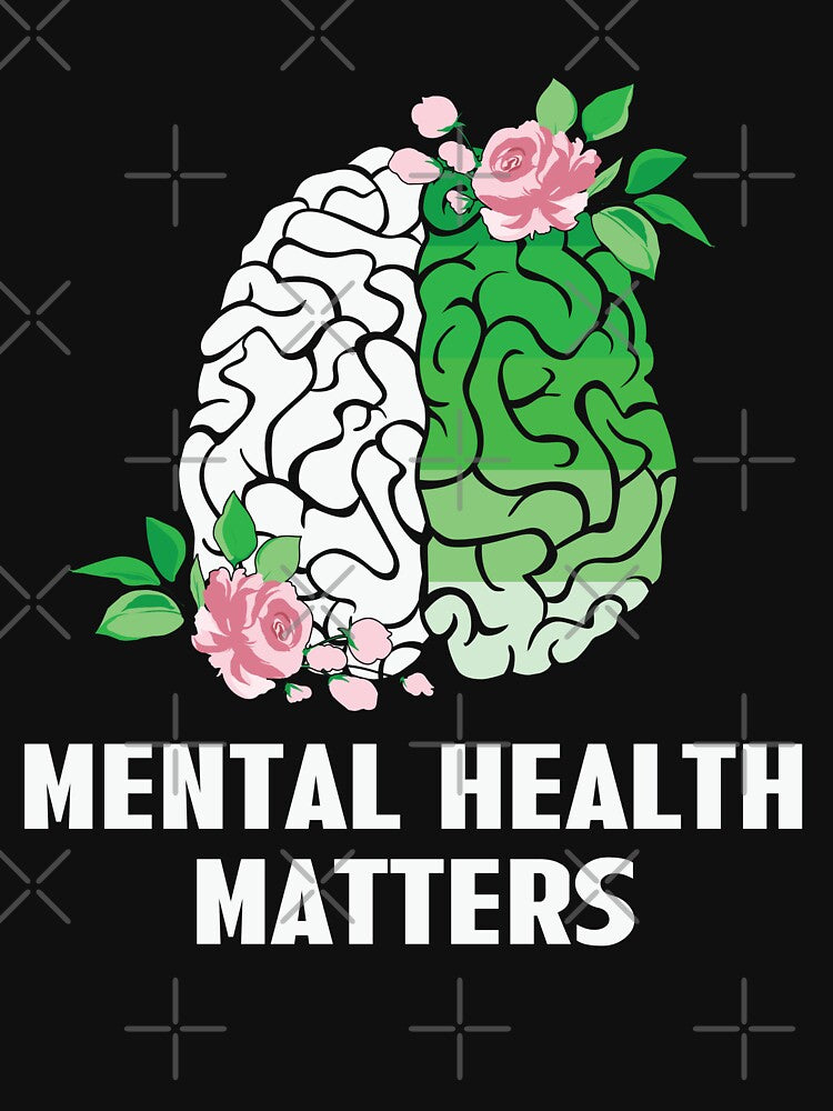 Mental Health Matters | Mental Health Matters | Brain Flowers by AlexaTees