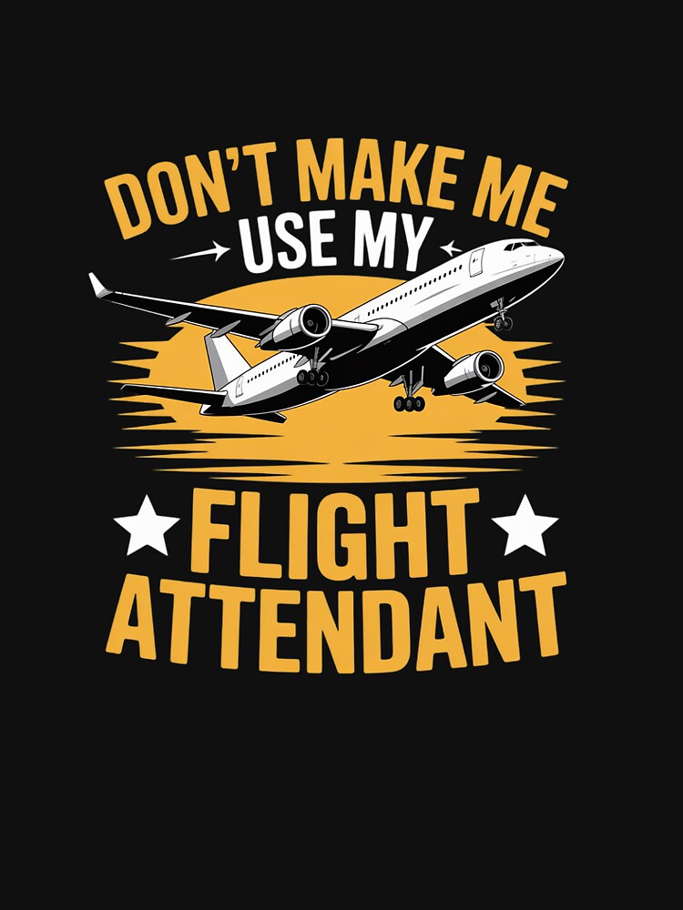 Flight Attendant Aviation Airline Travel Stewardess Airplane by GasVille