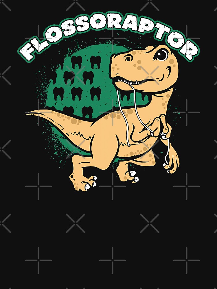 Flossoraptor Funny Dental by norwoodcarney