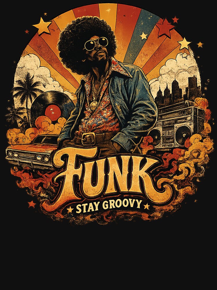 Vintage Funk Stay Groovy by lungpleecha