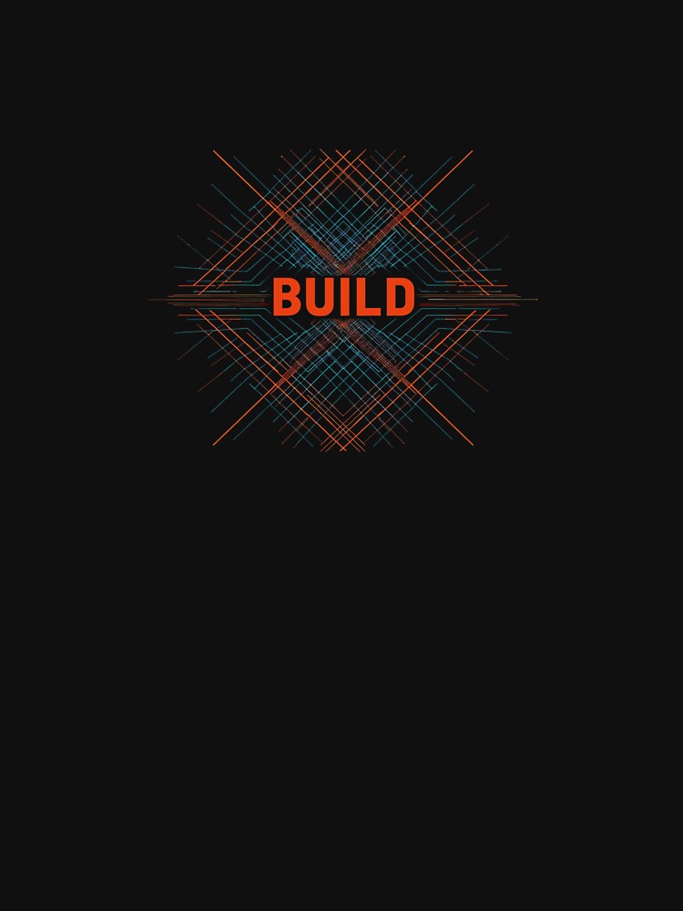 building in the shadows – side hustle art by RetroWaveArtCo