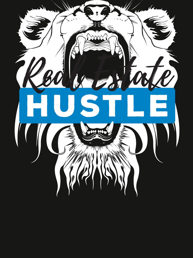 Chic Lion "Real Estate Hustle" by CatCrewsDesign