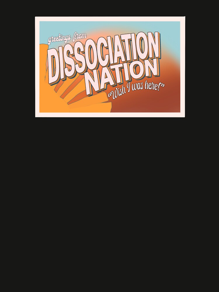 Dissociation Nation Postcard by SketchySira