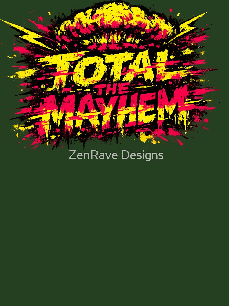 Total Mayhem Rave Chaos by  ZenRave Designs