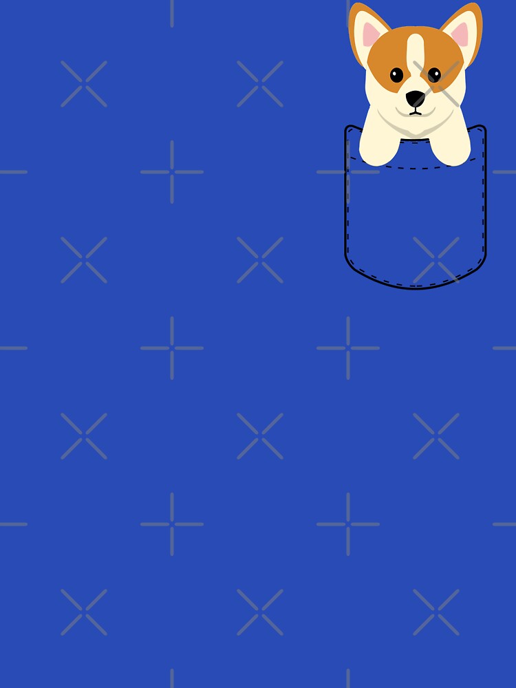 Corgi Dog In Your Pocket Corgi Lovers by Sleazoid