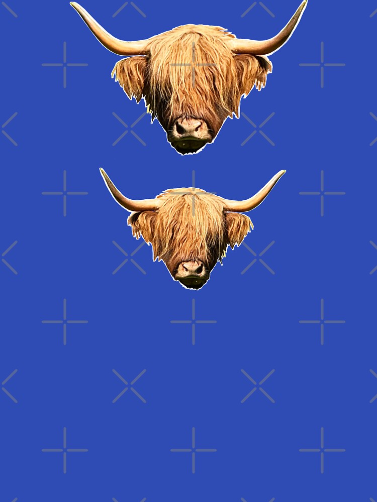 Highland cow set by suekieper