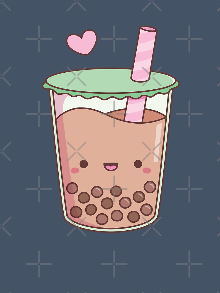 Cute Boba Tea Love Doodle by rustydoodle