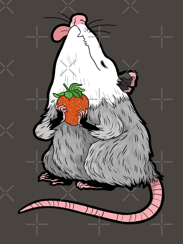 Strawberry Possum by heymunstrr