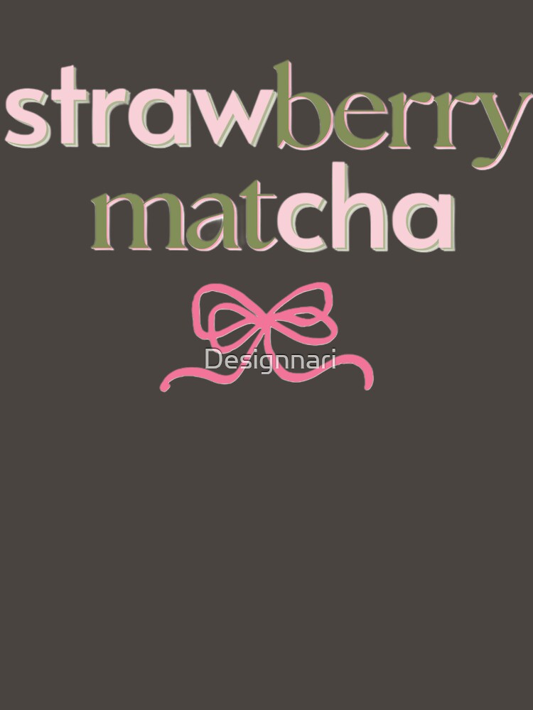 Strawberry Matcha by Designnari